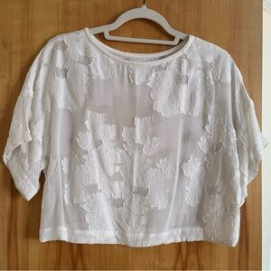 Aritzia Wilfred White Blouse